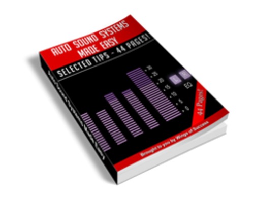 Product picture Auto Sound Systems Made Easy