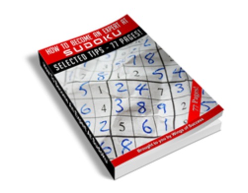 Product picture How to Become an Expert at Sudoku